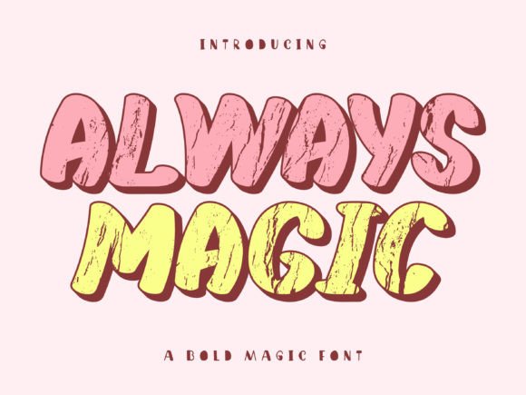 Always Magic Font Brings Retro Warmth to Modern Web Design