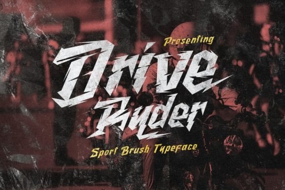 Drive Ryder: The Display Font Built for Marketing Momentum