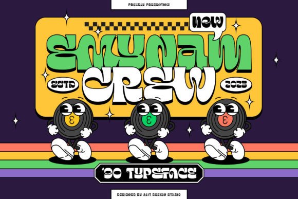 Emynam Crew: A Display Font That Commands Attention