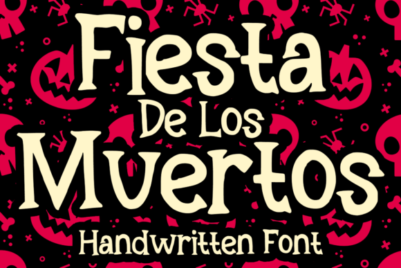 Fiesta De Los Muertos: A Lively Display Font for Bold Branding