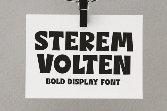Finding Editorial Voice with the Sterem Volten Typeface