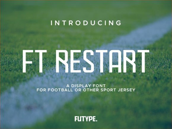 Ft Restart: A Dynamic Display Font for Digital Brands
