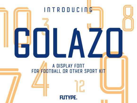 Golazo Display Font: Bold & Unforgettable Branding