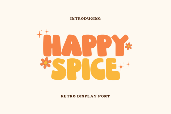 Happy Spice: The Fun Retro Font That Puts Polish on Your Brand