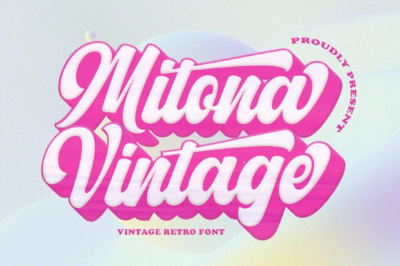 Mitona Vintage: A Display Font That Brings Retro Soul to Branding