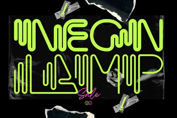 Neon Lamp: A Warm Display Typeface for Editorial Glow