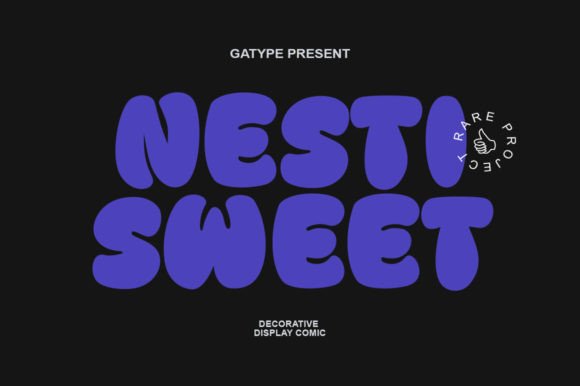 Nesti Sweet: A Charming Display Font for Crafters