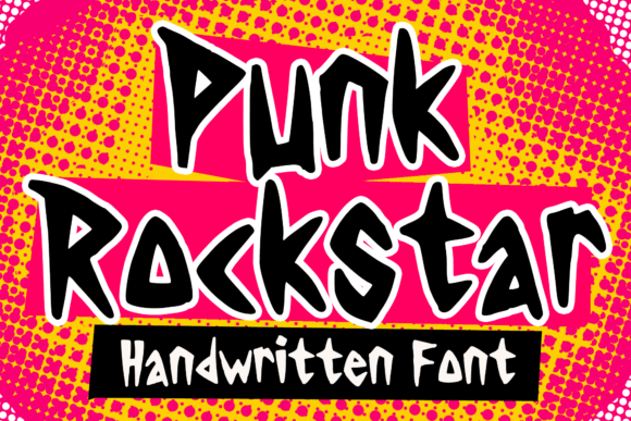 Punk Rockstar: A Display Typeface for Editorial Drama