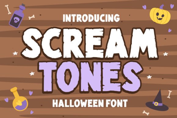 Scream Tones Font: The Perfect Typeface for Spooky Creative Projects